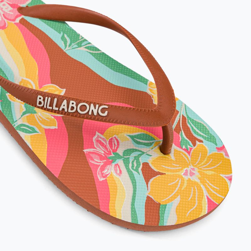 Flip flop pentru femei Billabong Dama brick 7