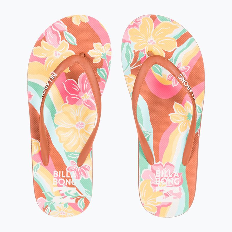 Flip flop pentru femei Billabong Dama brick 12