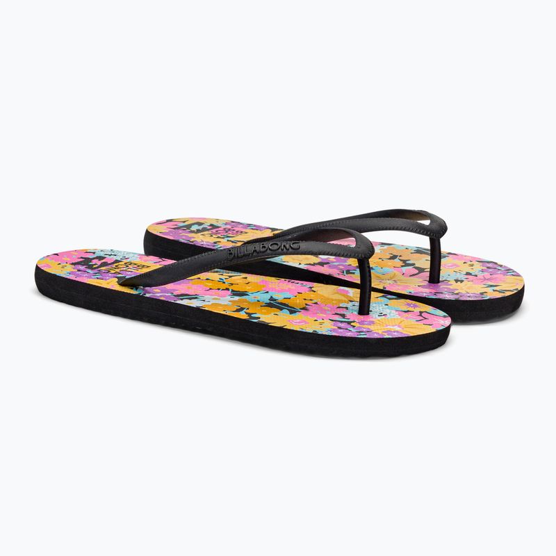 Flip flop pentru femei Billabong Dama flowers 4