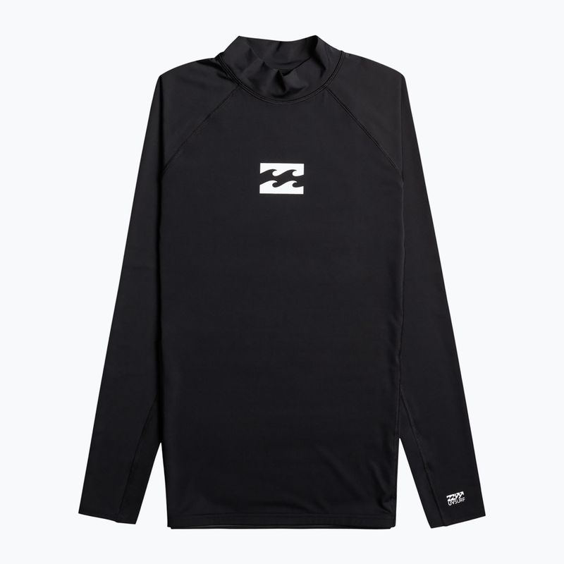 Longsleeve de înot pentru bărbați Billabong Waves All Day black