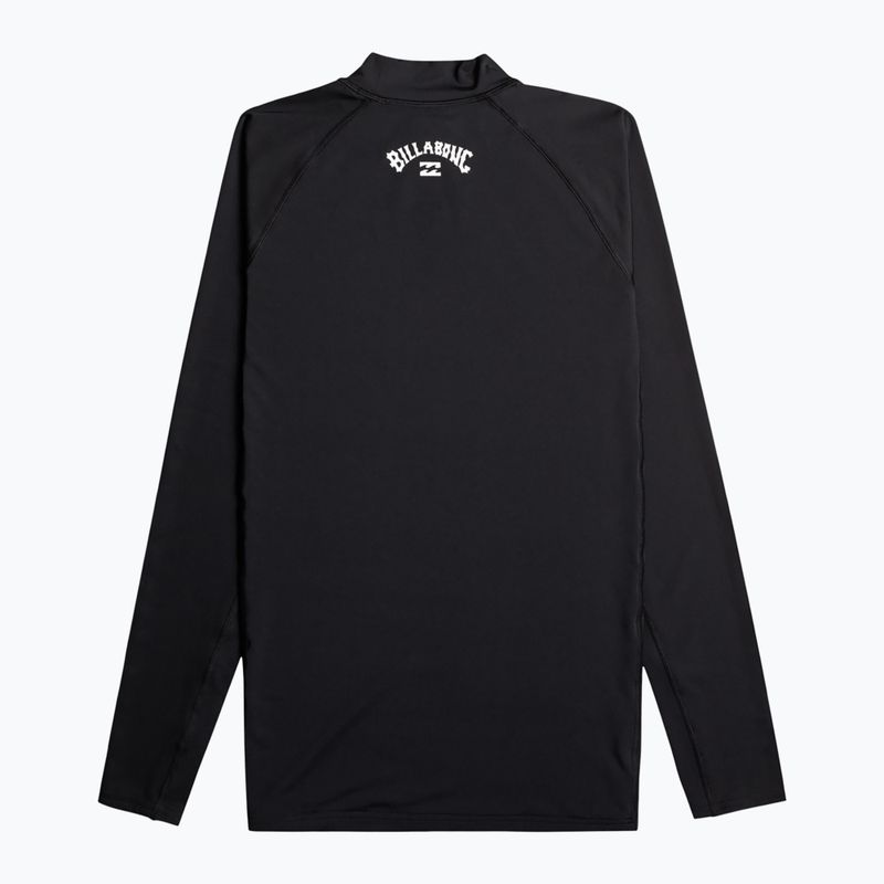 Longsleeve de înot pentru bărbați Billabong Waves All Day black