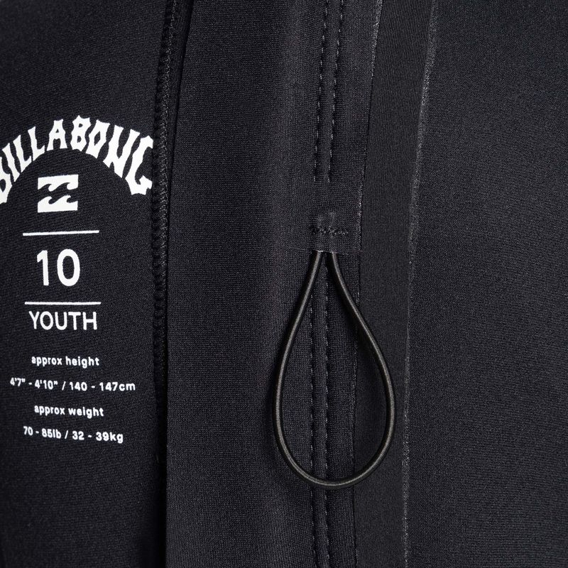 Spumă de înot pentru copii Billabong 4/3 Boys Intruder BZ GBS black 7