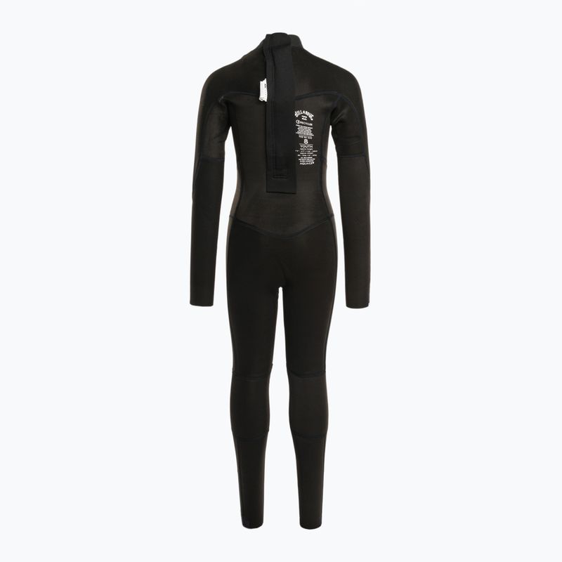 Spumă de înot pentru copii Billabong 3/2 Teen Synergy BZ FL Full wild black 5