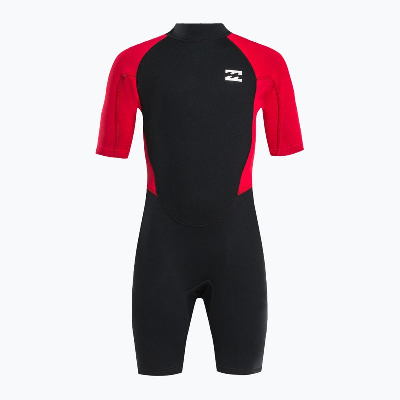 Spumă de înot pentru copii Billabong 2/2 Boys Intruder BZ SS Spring red 2