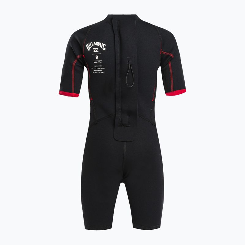Spumă de înot pentru copii Billabong 2/2 Boys Intruder BZ SS Spring red 5