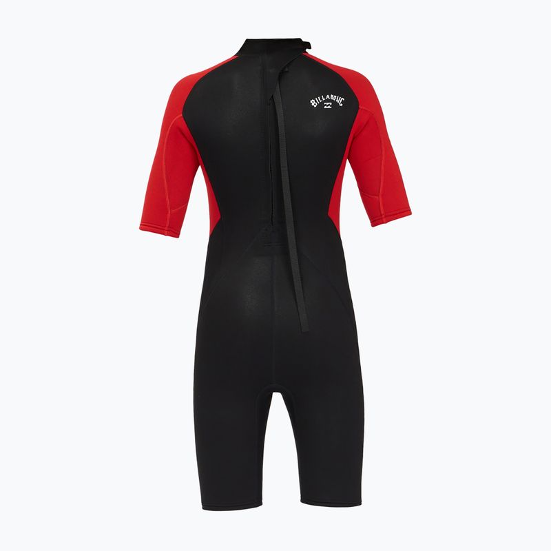 Spumă de înot pentru copii Billabong 2/2 Boys Intruder BZ SS Spring red 7