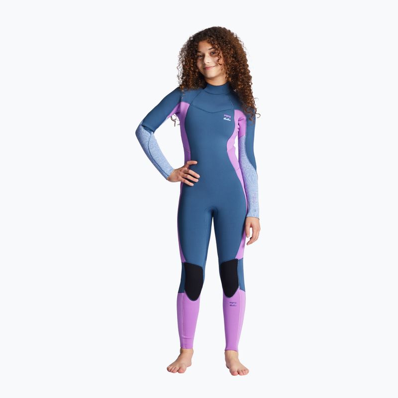Spumă de înot pentru copii Billabong 3/2 Teen Synergy BZ GBS Full deep sea