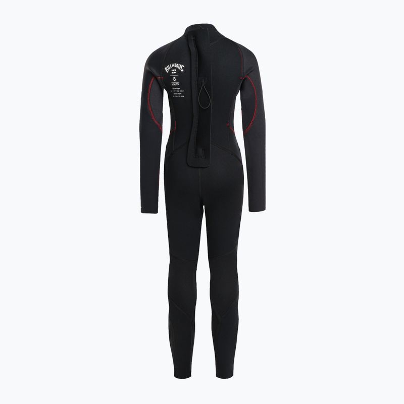 Spumă de înot pentru copii Billabong 3/2 Boys Intruder BZ FL red 5