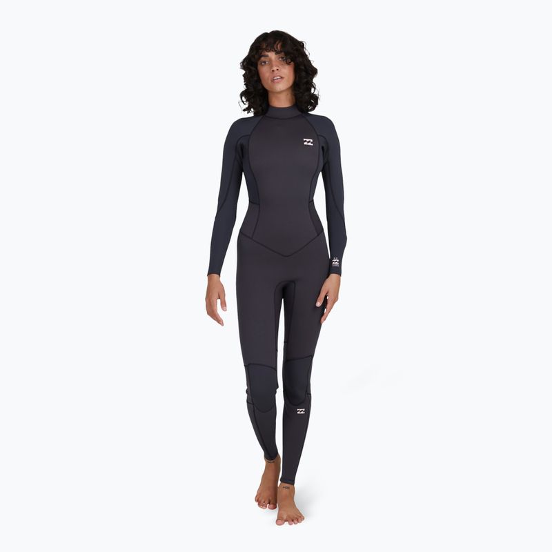 Costum de înot pentru femei Billabong 3/2 Launch BZ GBS Full black