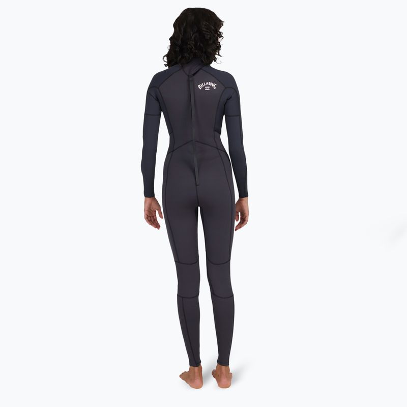 Costum de înot pentru femei Billabong 3/2 Launch BZ GBS Full black 3