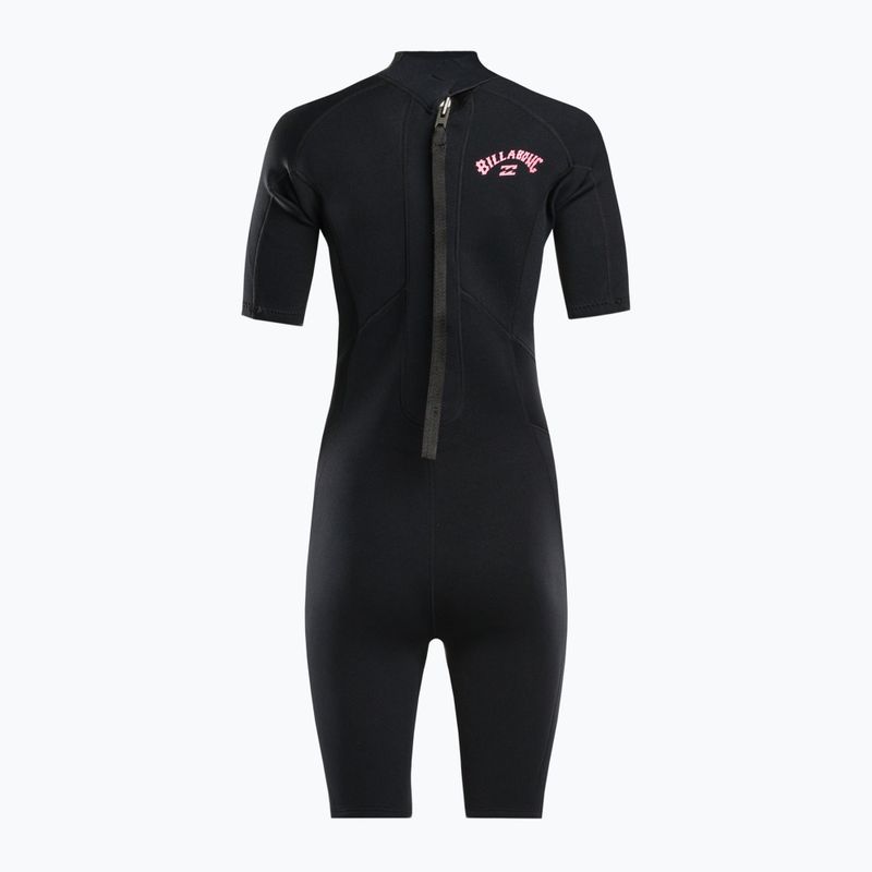Costumul de neopren pentru femei Billabong 2/2 Launch FL SS Spring black 3