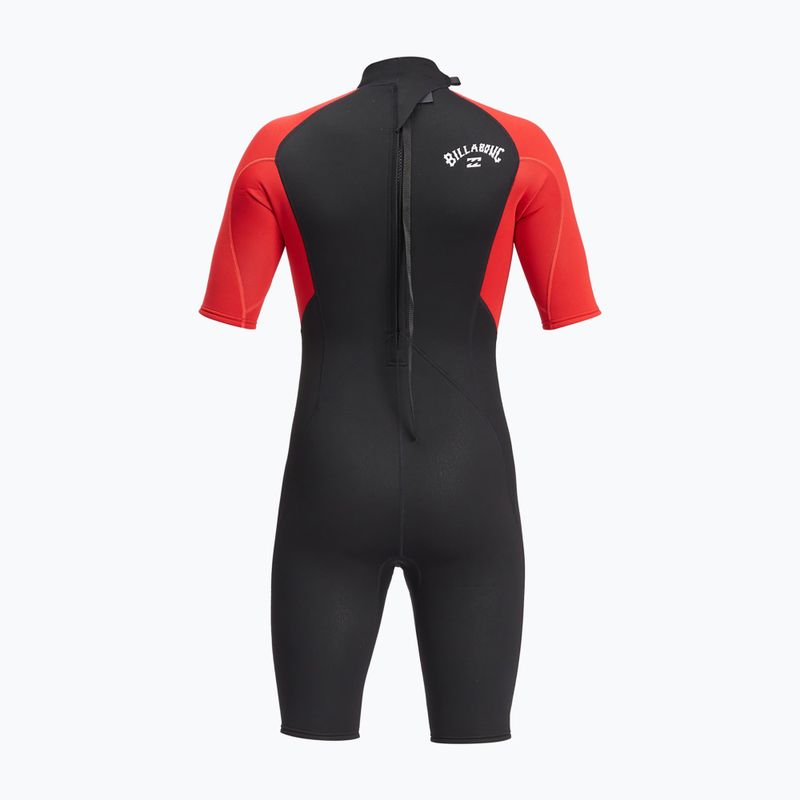 Costumul de neopren pentru bărbați Billabong 2/2 Intruder BZ SS Spring red 2
