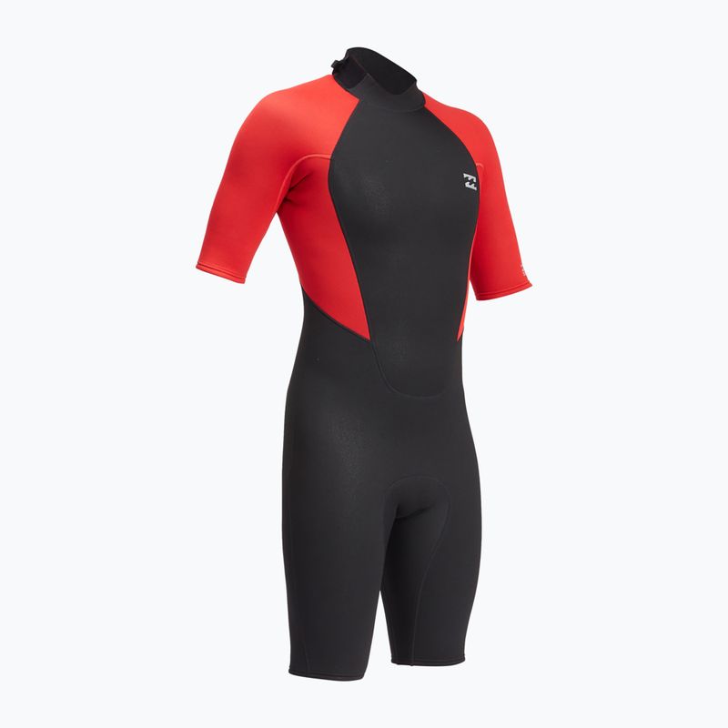 Costumul de neopren pentru bărbați Billabong 2/2 Intruder BZ SS Spring red 4