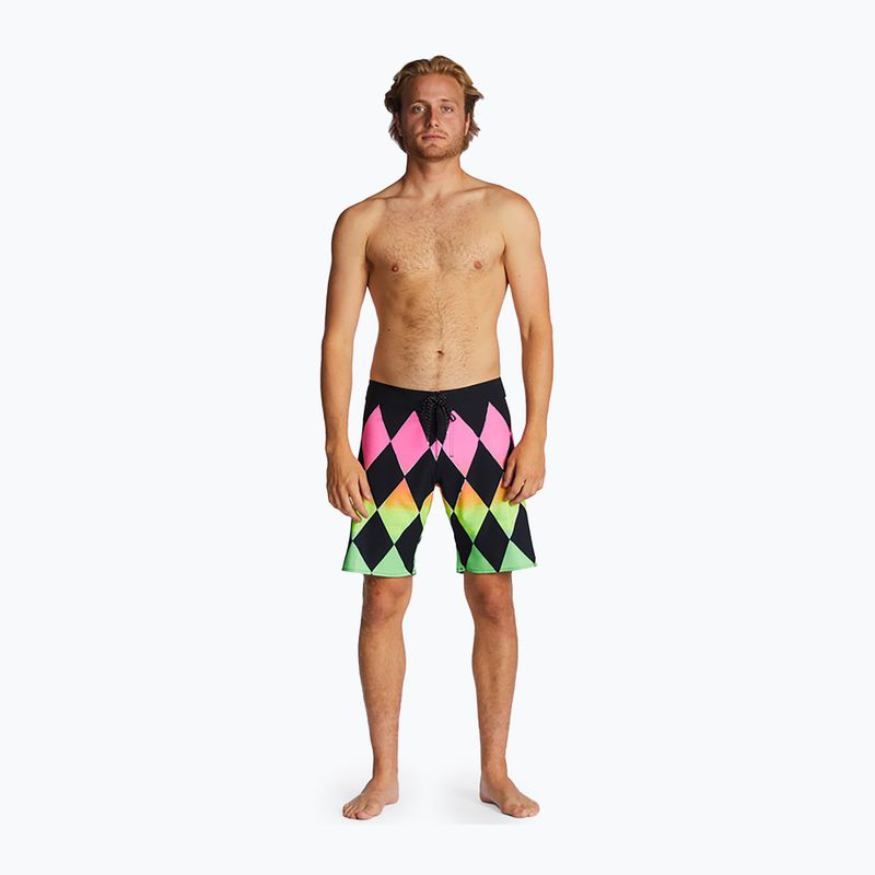 Pantaloni scurți de înot pentru bărbați Billabong Sundays Airlite neon 4