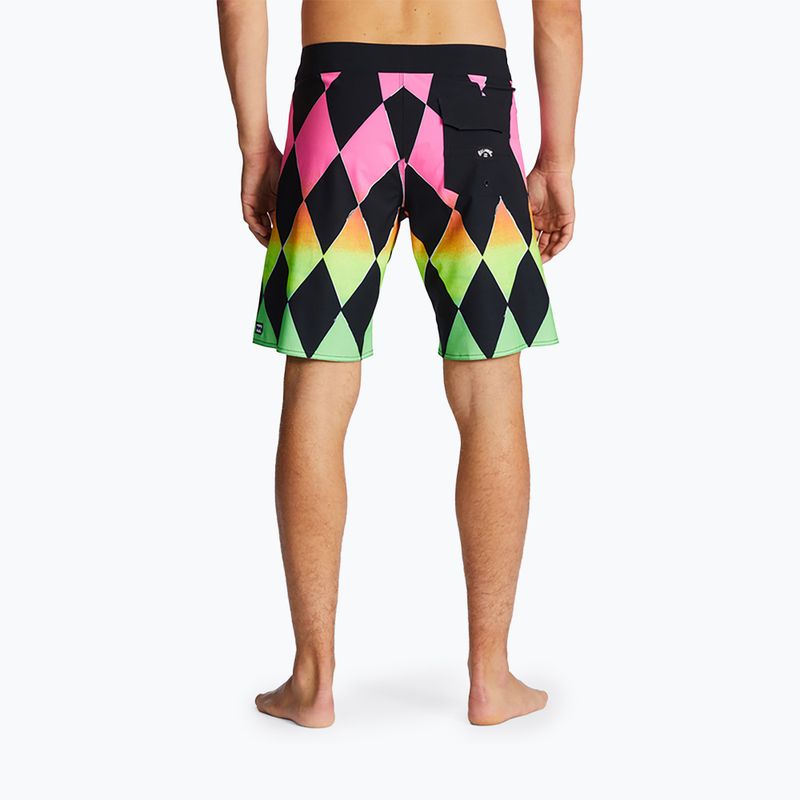 Pantaloni scurți de înot pentru bărbați Billabong Sundays Airlite neon