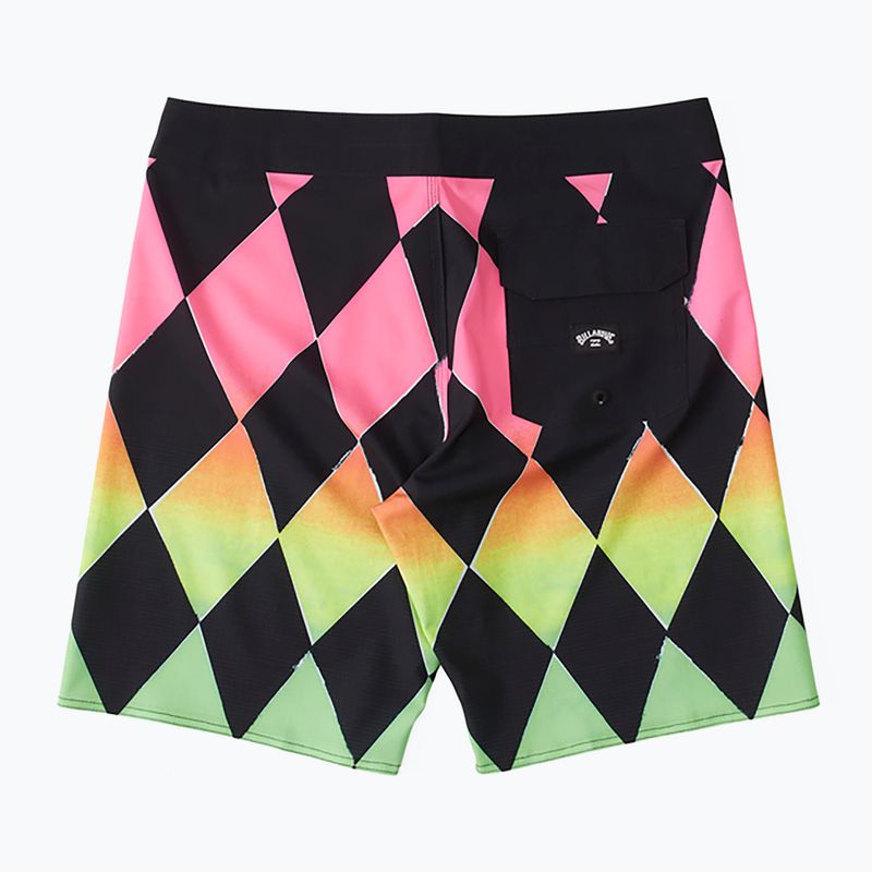 Pantaloni scurți de înot pentru bărbați Billabong Sundays Airlite neon