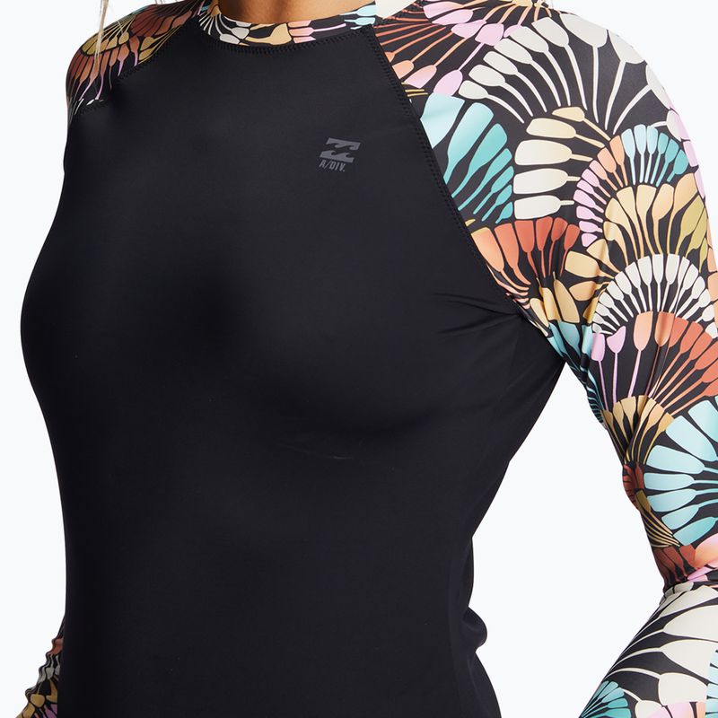 Tricou de înot pentru femei Billabong A/Div black multi 2 3
