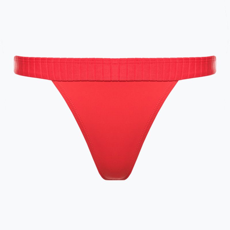 Partea de jos a costumului de baie Billabong Lined Up Banded Hike bright poppy