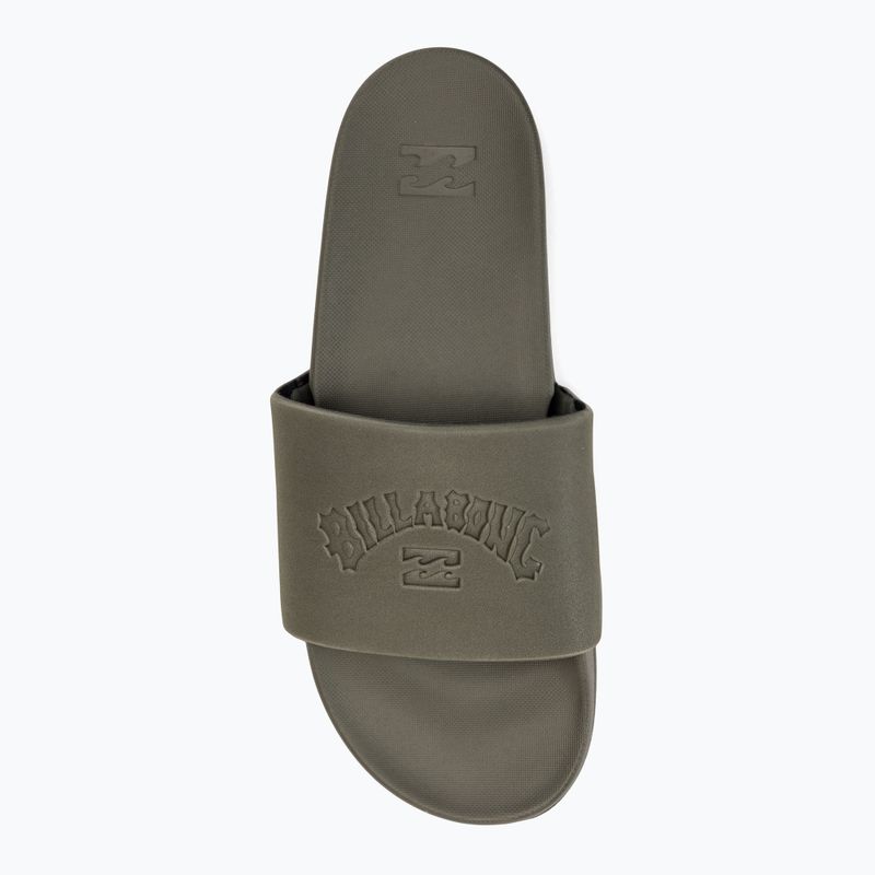 Șlapi pentru bărbați Billabong Cush Slide military 6