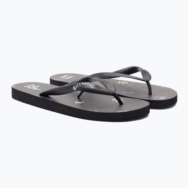 Șlapi pentru bărbați Billabong Tides black 4