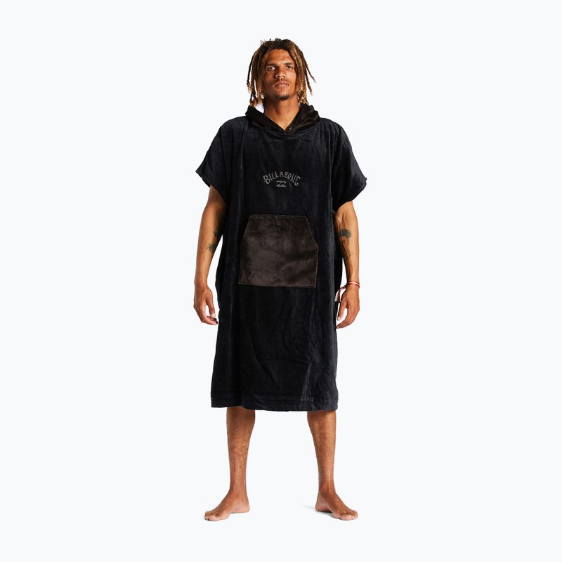 Poncho pentru bărbați Billabong Mens Hooded Towel black