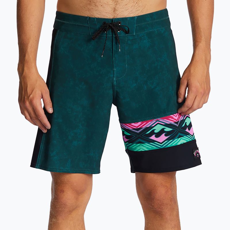 Pantaloni scurți de înot pentru bărbați Billabong Burleigh Pro forest