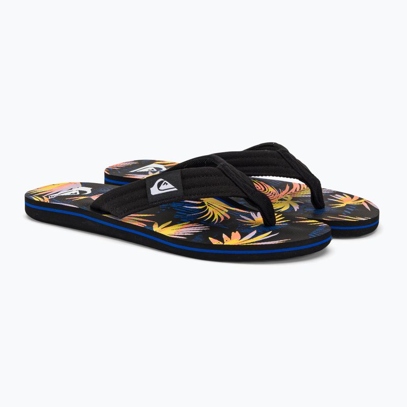 Quiksilver Molokai Layback II flip flop pentru bărbați negru AQYL101339 4