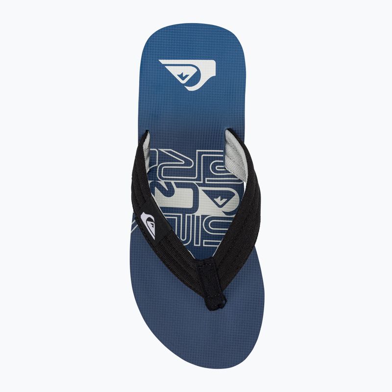 Quiksilver Molokai Layback II flip flop pentru bărbați albastru AQYL101339 6