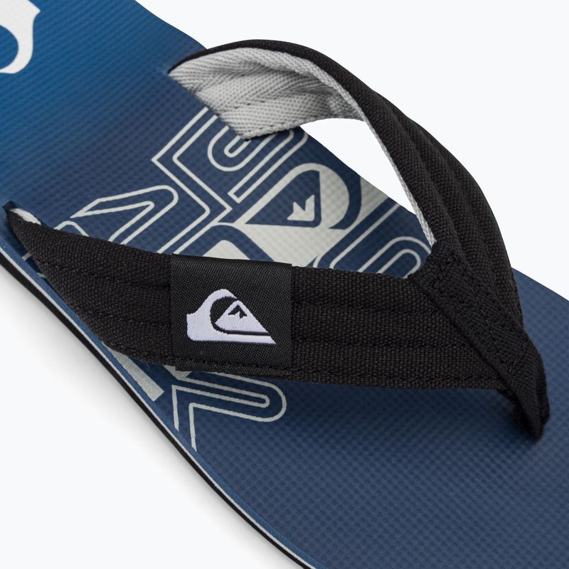 Quiksilver Molokai Layback II flip flop pentru bărbați albastru AQYL101339 7