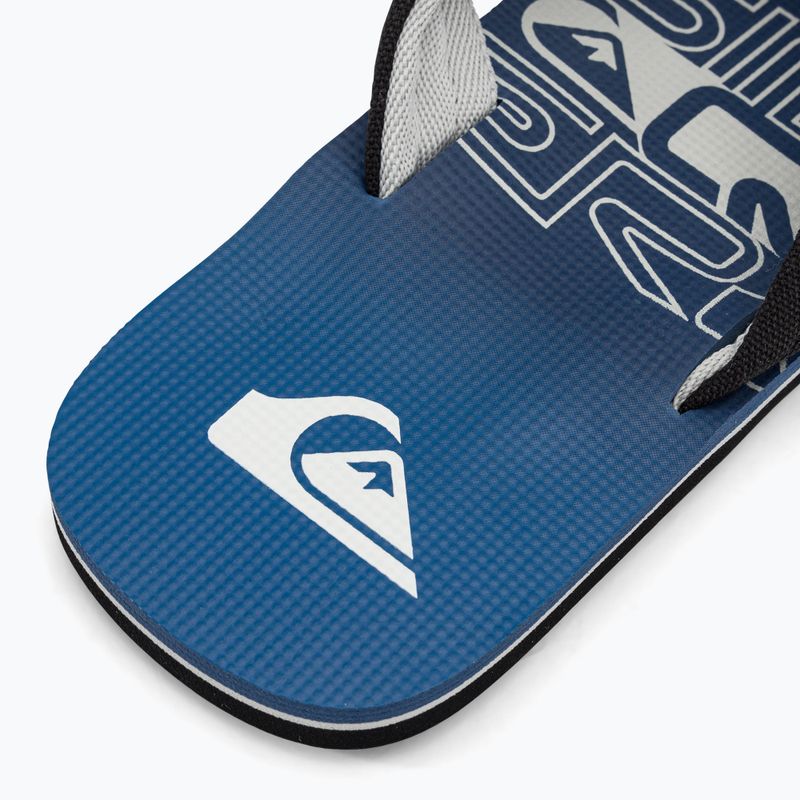 Quiksilver Molokai Layback II flip flop pentru bărbați albastru AQYL101339 8