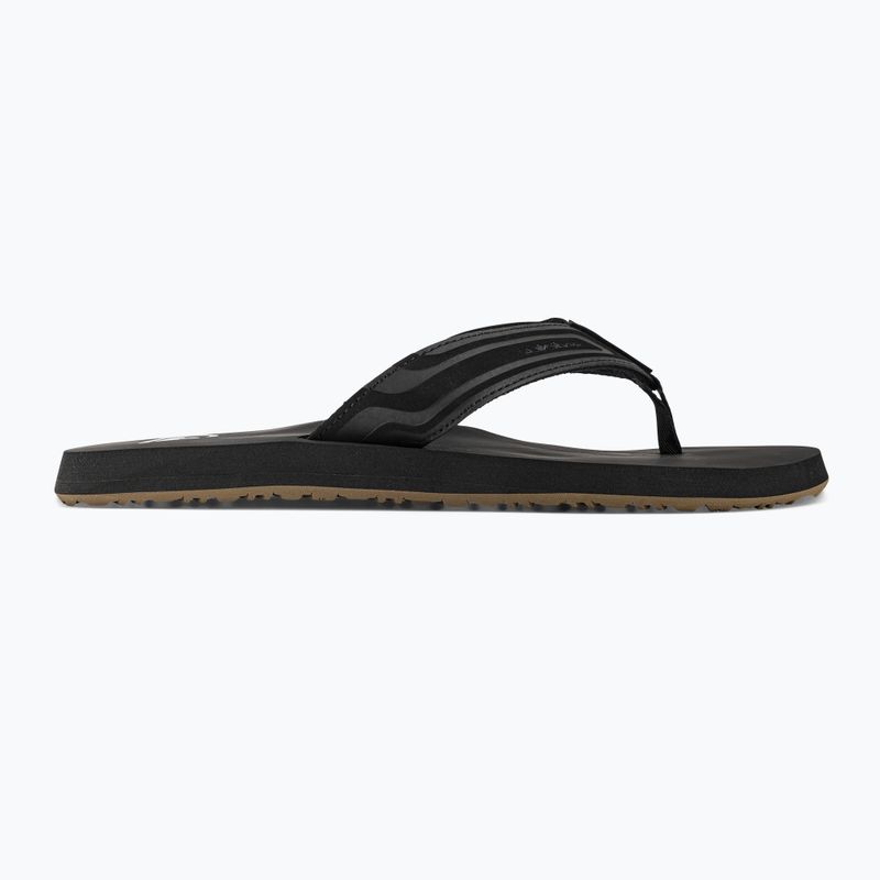 Quiksilver bărbați Monkey Wrench Core flip flop negru AQYL101324 2