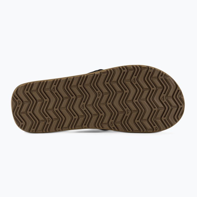 Quiksilver bărbați Monkey Wrench Core flip flop negru AQYL101324 5