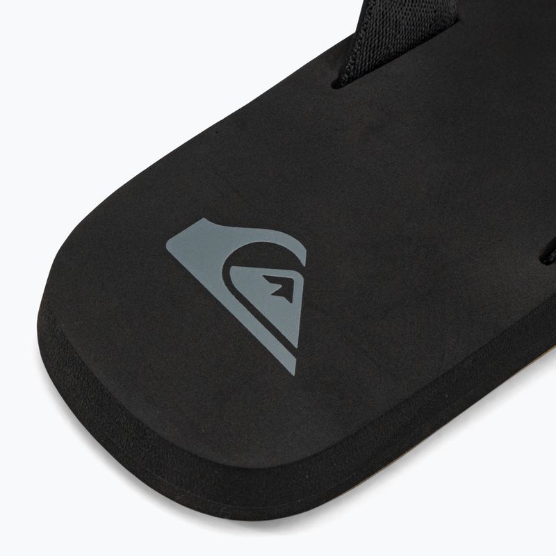 Quiksilver bărbați Monkey Wrench Core flip flop negru AQYL101324 8