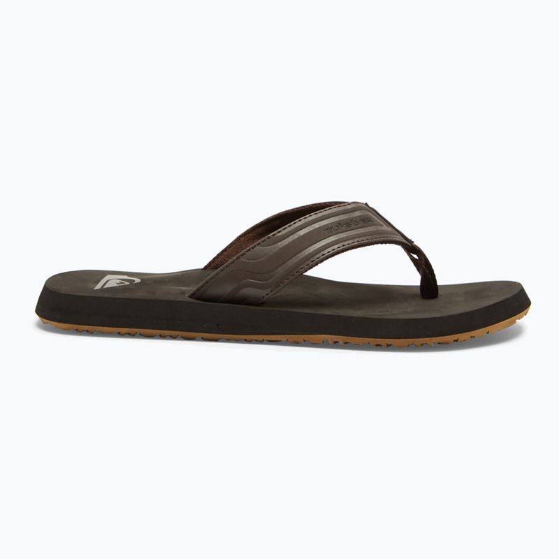 Quiksilver bărbați Monkey Wrench Core flip flop maro AQYL101324