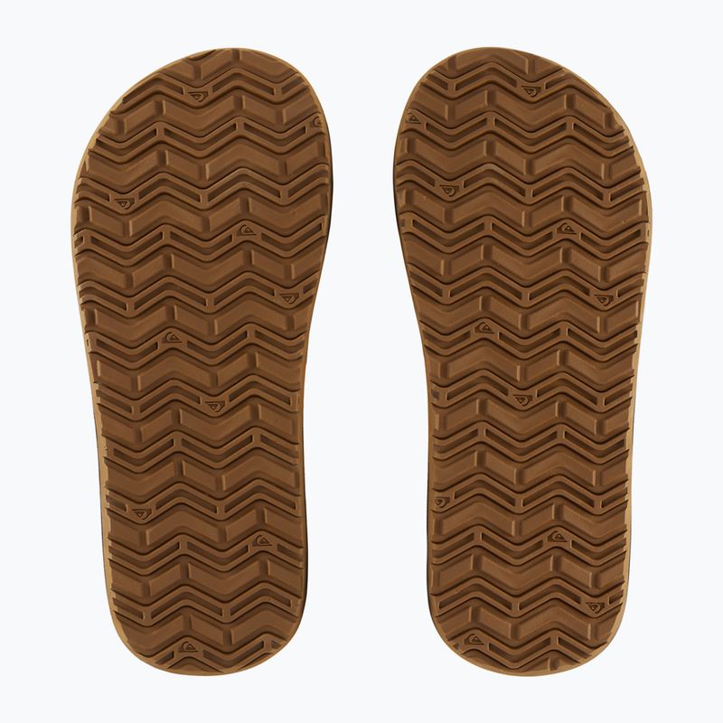Quiksilver bărbați Monkey Wrench Core flip flop maro AQYL101324