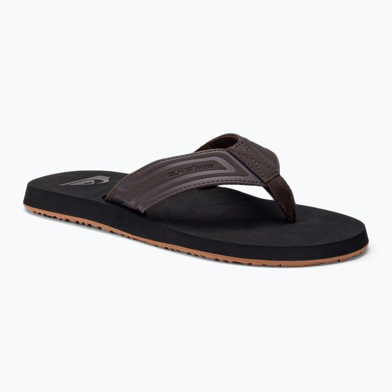 Quiksilver bărbați Monkey Wrench Core flip flop maro AQYL101324