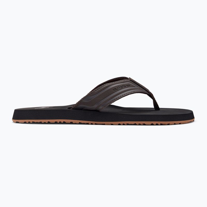 Quiksilver bărbați Monkey Wrench Core flip flop maro AQYL101324 2