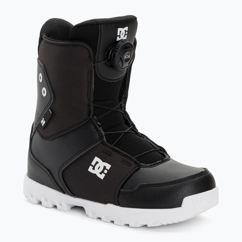 Cizme de snowboard pentru copii DC Youth Scout negru/alb