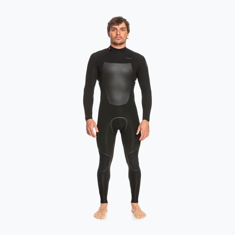 Quiksilver bărbați 4/3 Marathon Sessions BZ negru EQYW103217 costum de neopren pentru bărbați