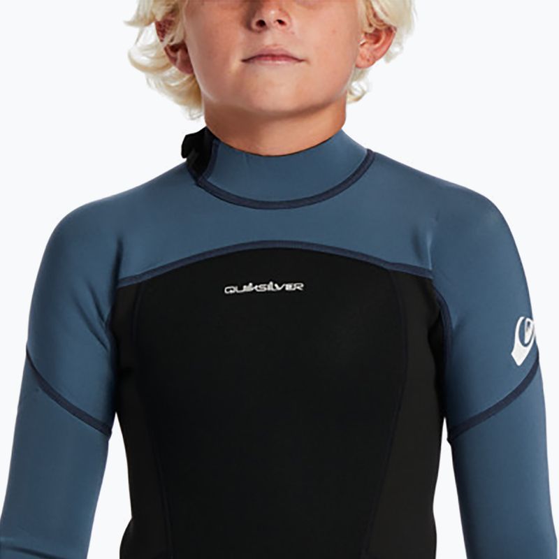 Costum de înot pentru copii Quiksilver 3/2 mm Prologue BZ black/bering 4