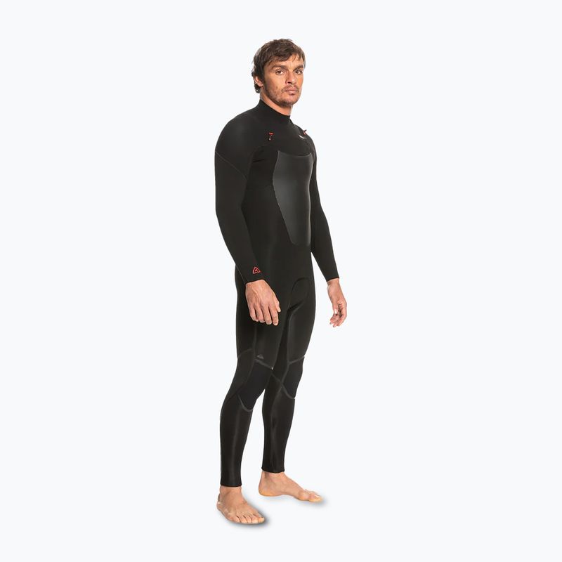 Spumă de înot pentru bărbați Quiksilver Marathon Sessions 5/4/3 Chest Zip black 4