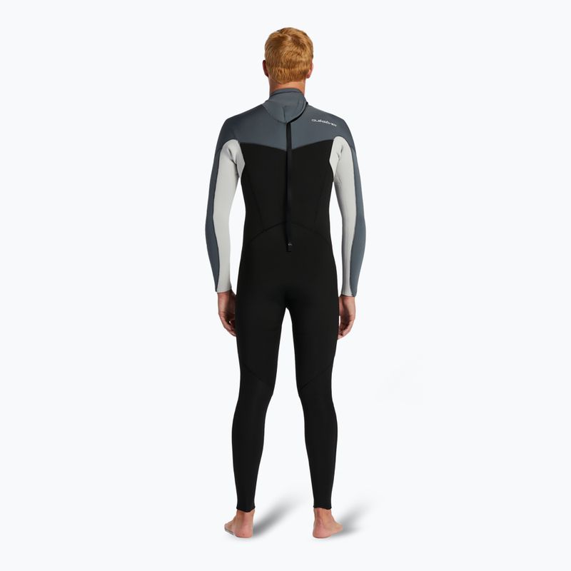 Costum de înot pentru bărbați  Quiksilver 3/2 mm Everyday Sessions BZ black/ash 2