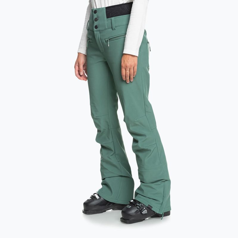 Pantaloni de snowboard pentru femei ROXY Rising High dark forest 2