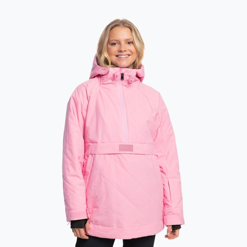 Jachetă de snowboard pentru femei ROXY Radiant Lines Overhead roz glazură roz