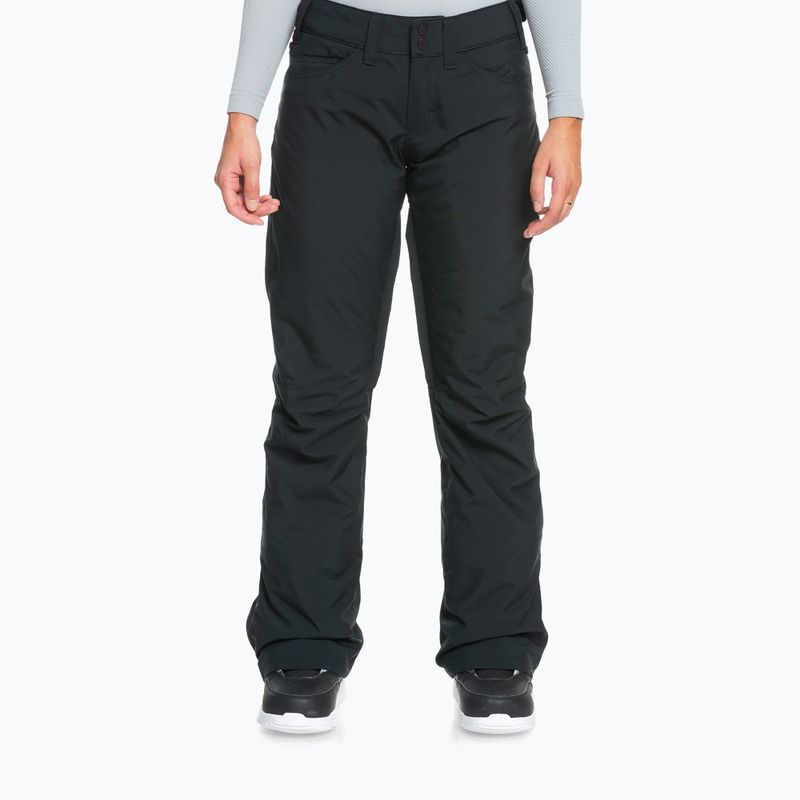 Pantaloni de snowboard pentru femei ROXY Backyard negru adevărat