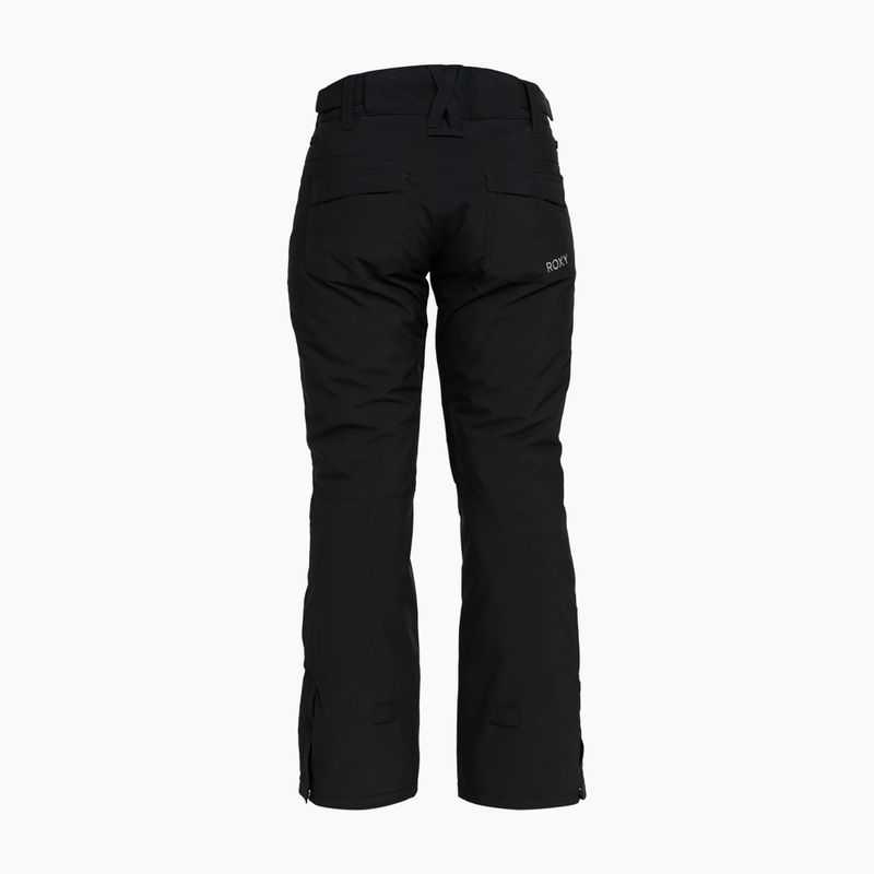 Pantaloni de snowboard pentru femei ROXY Backyard negru adevărat 9