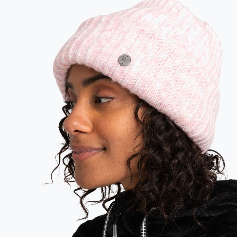 Șapcă de snowboard pentru femei ROXY Nevea Beanie Beanie roz înghețată 8