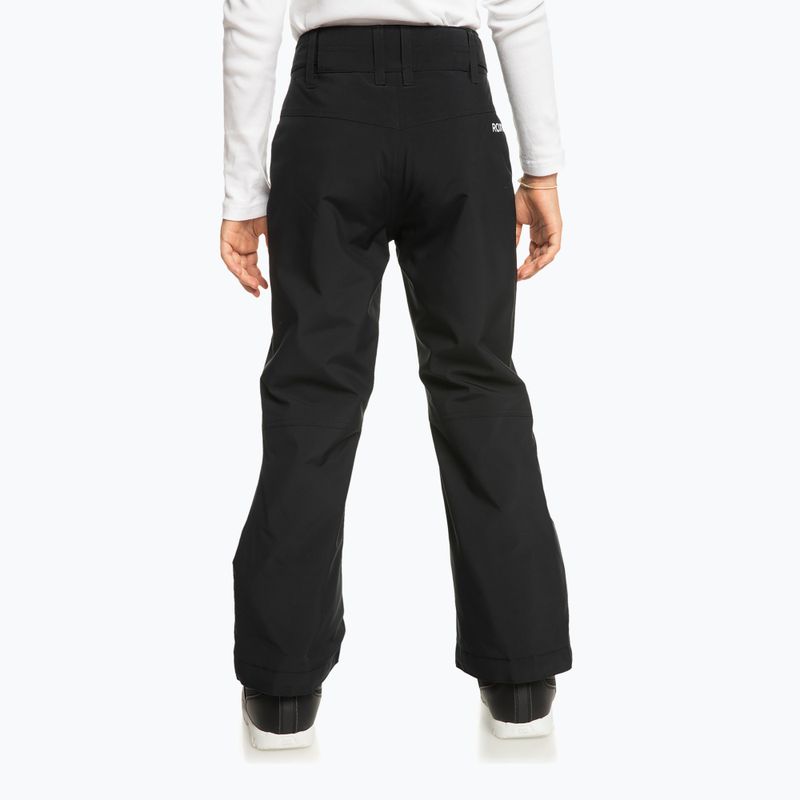 Pantaloni de snowboard pentru copii ROXY Backyard Girl negru adevărat 3