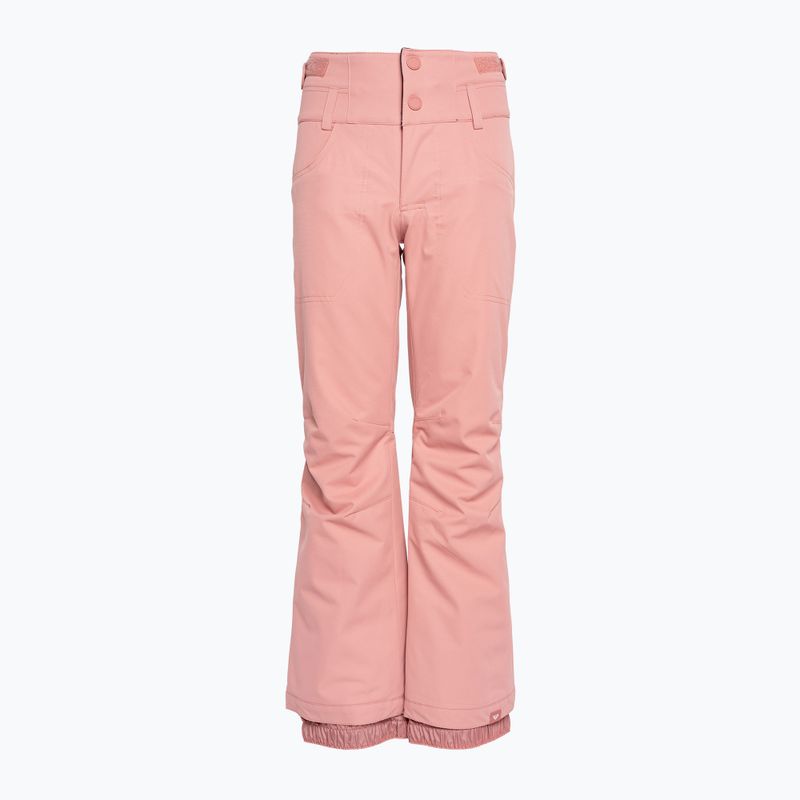 Pantaloni de snowboard pentru copii ROXY Diversion Girl dusty rose 3