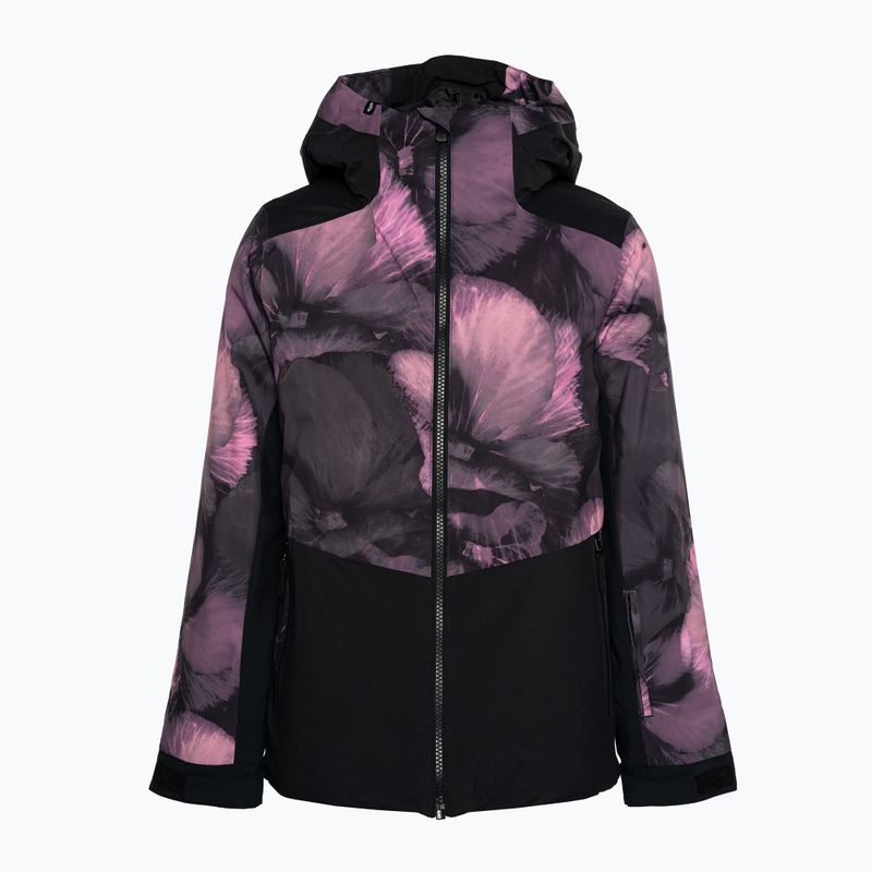 Jachetă de snowboard pentru copii ROXY Silverwinter Girl true black pansy pansy pansy 3